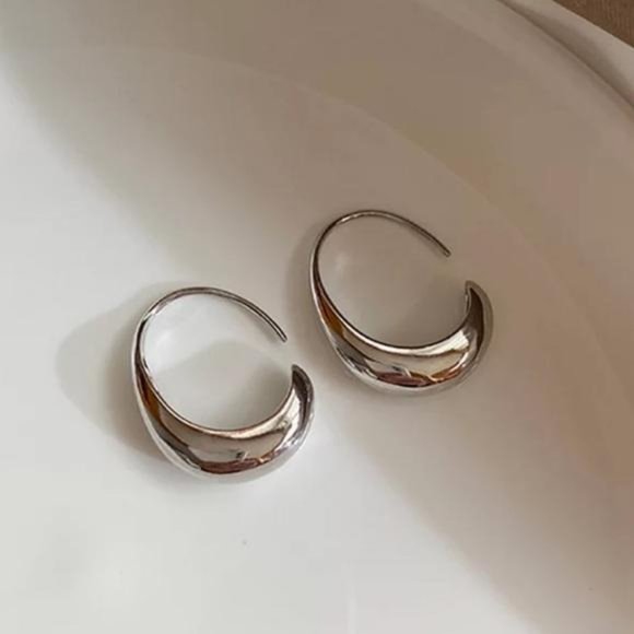 NEW 925 STERLING SILVER EARRINGS - Picture 2 of 4